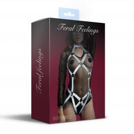 Сбруя женская Feral Feelings Body Harness White - 2