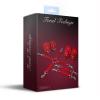 Набір для БДСМ 3 в 1 Feral Feelings BDSM Kit 3 Red, red, наручники, поножі, хрестовина