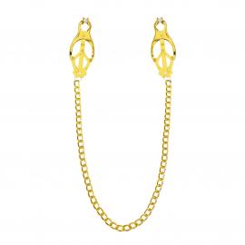 Зажимы для сосков с цепочкой Feral Feelings – Clover nipple clamps - 1