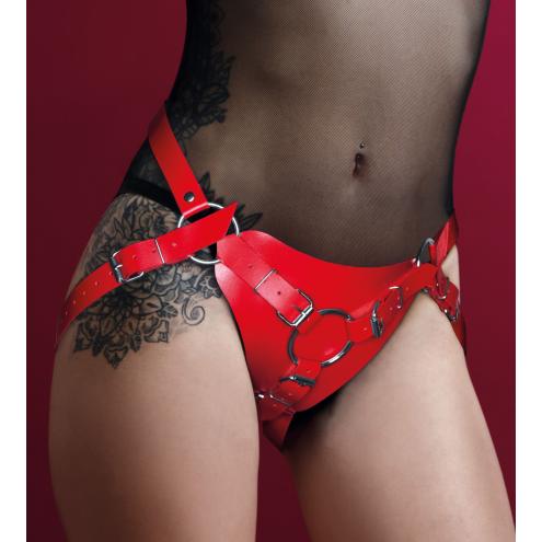 Трусы для страпона Feral Feelings Strap-on Harness Red, red