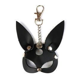 Брелок на карабіні для ключів Art of Sex Bunny, Чорний - 1