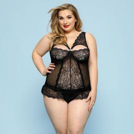 Корсет JSY p91133 (CORSET, THONG) Plus Size - 1