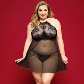 Платье JSY P91157 Plus Size - 1