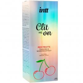 Збудливий спрей для клітора Intt Clit Me On Red Fruits Warming Effect 12 мл - 3