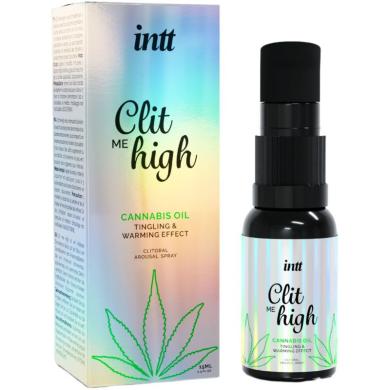 Збудливий гель для клітора Intt Clit Me On High Cannabis Oil 15 мл, сильна стимуляція