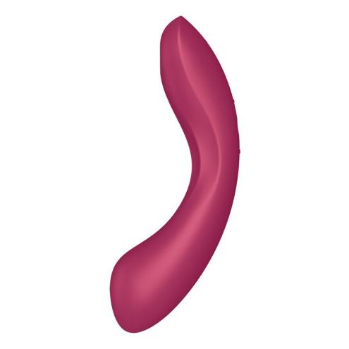 Вакуумный стимулятор с вибрацией Satisfyer Curvy Trinity 1 Red