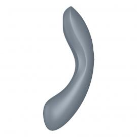 Вакуумний стимулятор із вібрацією Satisfyer Curvy Trinity 1 Bluegrey - 2