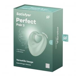 Вібратор на палець та ерекційне кільце 2в1 Satisfyer Perfect Pair 3 - 6