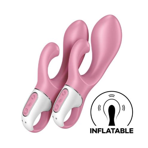 Вибратор-кролик надувной Satisfyer Air Pump Bunny 2