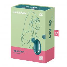 Вібратор для зовнішньої стимуляції Satisfyer Spot On 1 Green - 3