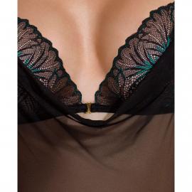 DELIENA CHEMISE black L/XL - Passion - 2