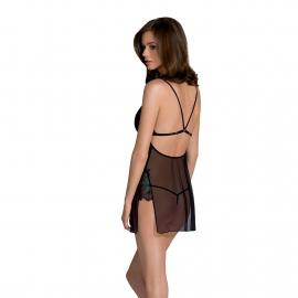 DELIENA CHEMISE black L/XL - Passion - 4