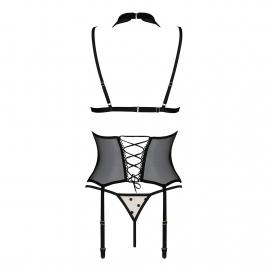 DOMINICA CORSET beige L/XL - Passion - 4