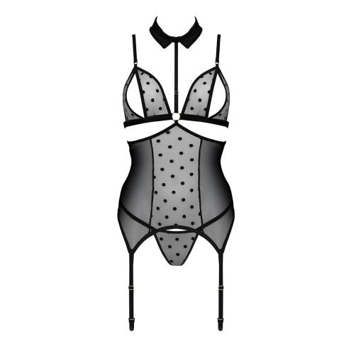 DOMINICA CORSET black L/XL - Passion