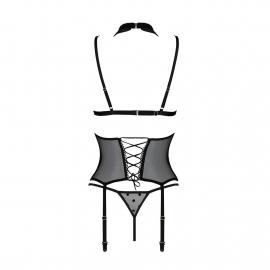 DOMINICA CORSET black L/XL - Passion - 3