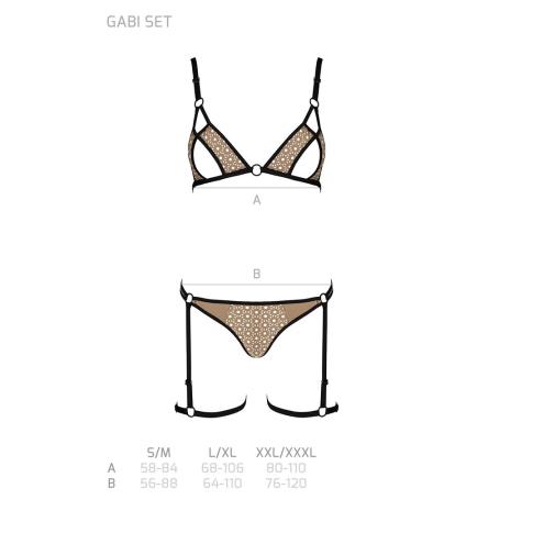 GABI SET beige L/XL - Passion