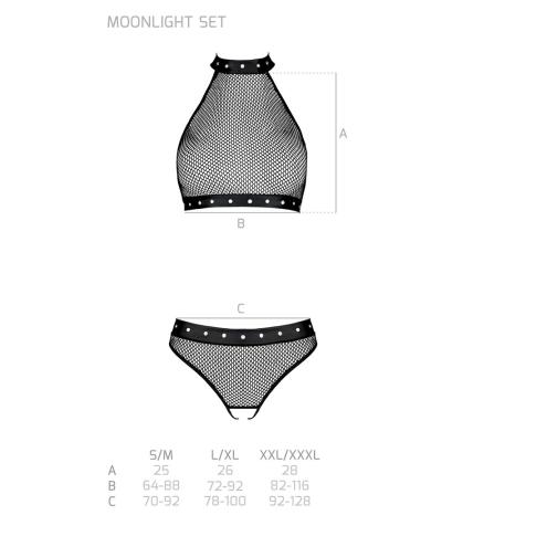 MOONLIGHT SET black XXL/XXXL - Passion