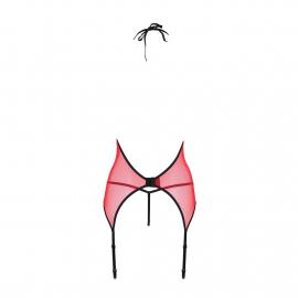 PEONIA CORSET red L/XL Passion - 4