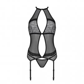 SATARA CORSET black L/XL Passion - 5