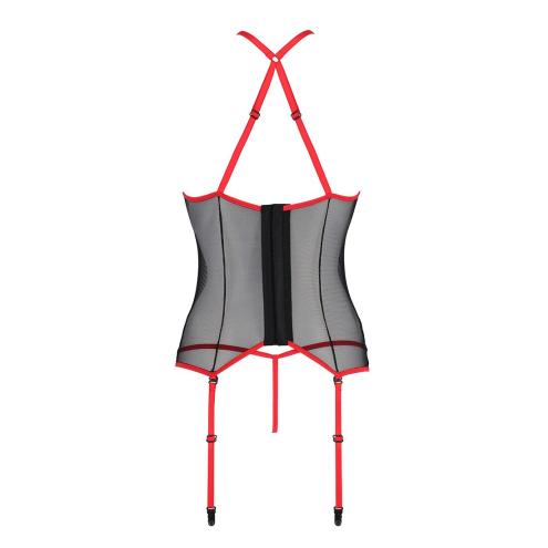 SATARA CORSET red XXL/XXXL Passion