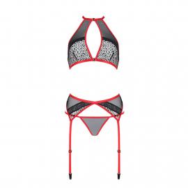 SATARA SET red L/XL Passion - 4
