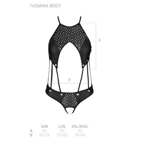 TASMINA BODY black L/XL - Passion