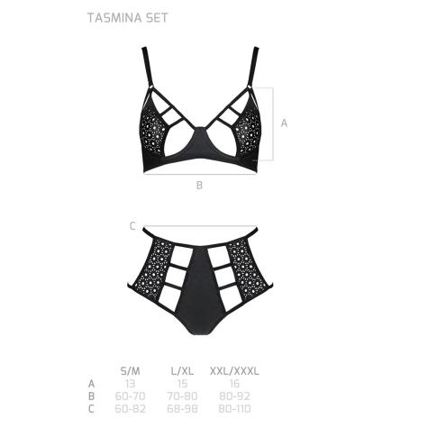 TASMINA SET black XXL/XXXL - Passion