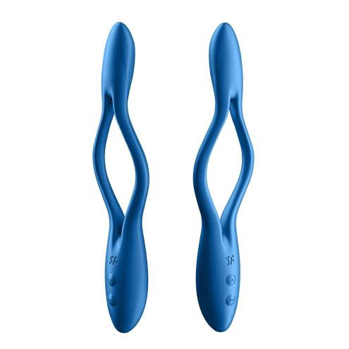 Универсальный гибкий вибратор для пар Satisfyer Elastic Game Dark Blue