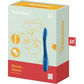 Универсальный гибкий вибратор для пар Satisfyer Elastic Game Dark Blue - 4