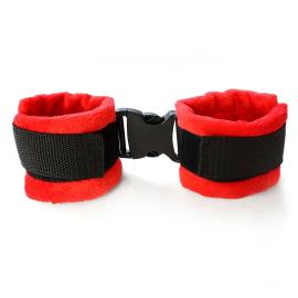 Поножі Art of Sex Ankle Cuffs - Soft Touch Червоні - 4