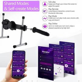 Смарт секс-машина Hismith AK-09 Sex Machine APP з фалоімітатором - 4