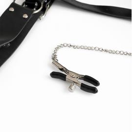 Бондажний набір із металевим анальним гаком №3 Art of Sex Beatrice Bondage set with anal hook №3 - 6