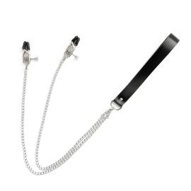 Зажим с поводком на металлической цепочке для сосков Art of Sex – Kendal - 1