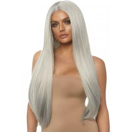 Перука Leg Avenue 33 Long straight center part wig Grey - 1