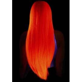 Перука Leg Avenue 33″ Long straight center part wig neon pink - 5