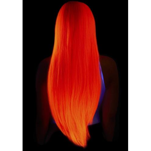 Парик Leg Avenue 33″ Long straight center part wig neon pink