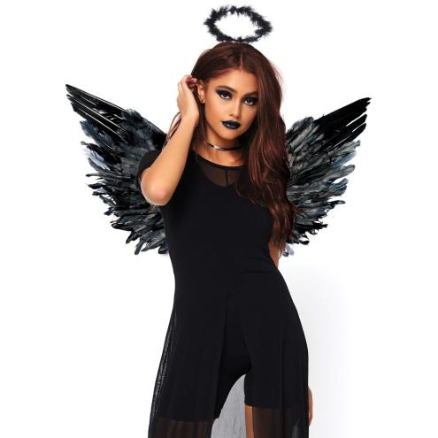 Leg Avenue Angel Accessory Kit Black