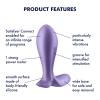 Анальная пробка Satisfyer Intensity Plug Purple