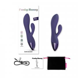 Вібратор-кролик Love To Love FUNKY BUNNY - MIDNIGHT INDIGO - 4