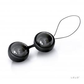 Вагинальные шарики LELO Luna Beads Noir Black, смещенный центр тяжести - 1