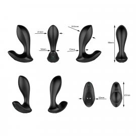 Анальная вибропробка Nexus DUO Plug Small - 3