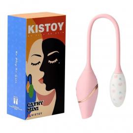 Віброяйце з вакуумним стимулятором KISTOY Cathy Mini - 3