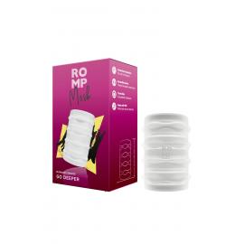 Мягкий мастурбатор Romp Mosh Transparent - 1