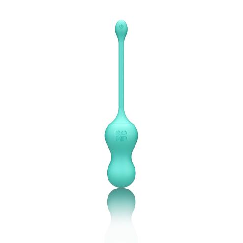 Віброяйце для точки G з пультом керування Romp Cello Light Teal