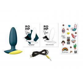 Анальна вібропробка Romp Bass Dark Green - 3