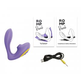 Вакуумний вібратор Romp Reverb Lilac - 7