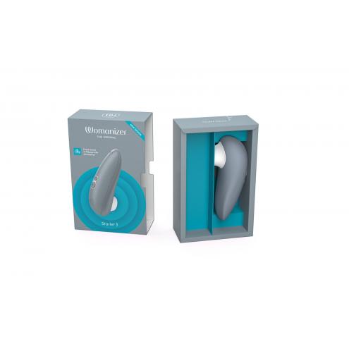 Вакуумний кліторальний стимулятор Womanizer Starlet 3 GREY