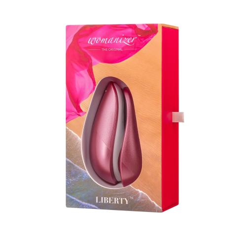 Вакуумный клиторальный стимулятор Womanizer Liberty Pink