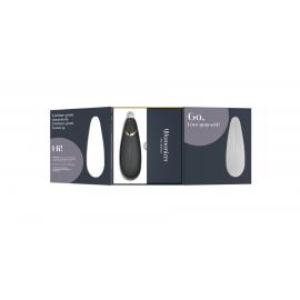 Вакуумний кліторальний стимулятор Womanizer Premium 2 - Black - 7