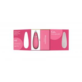 Вакуумний клиторальный стимулятор Womanizer Premium 2 - Raspberry - 4